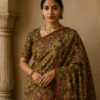 Heritage Kalamkari Art Saree
