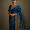 Royal Blue Baluchari