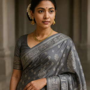 Antique Grey Baluchari